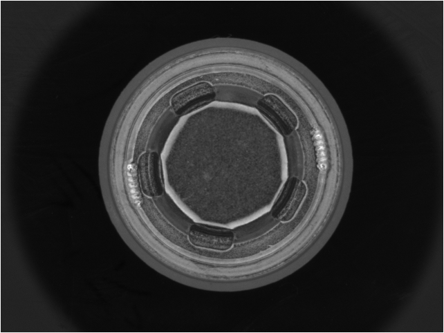 機器視覺檢測方案 頂部檢測效果原圖